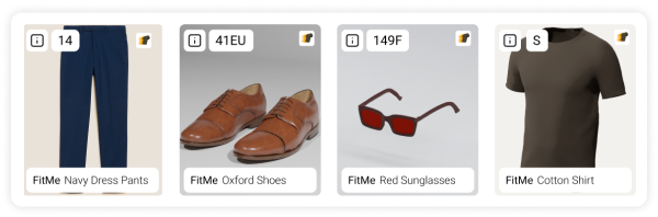 browse clothes on marketplace example mobile